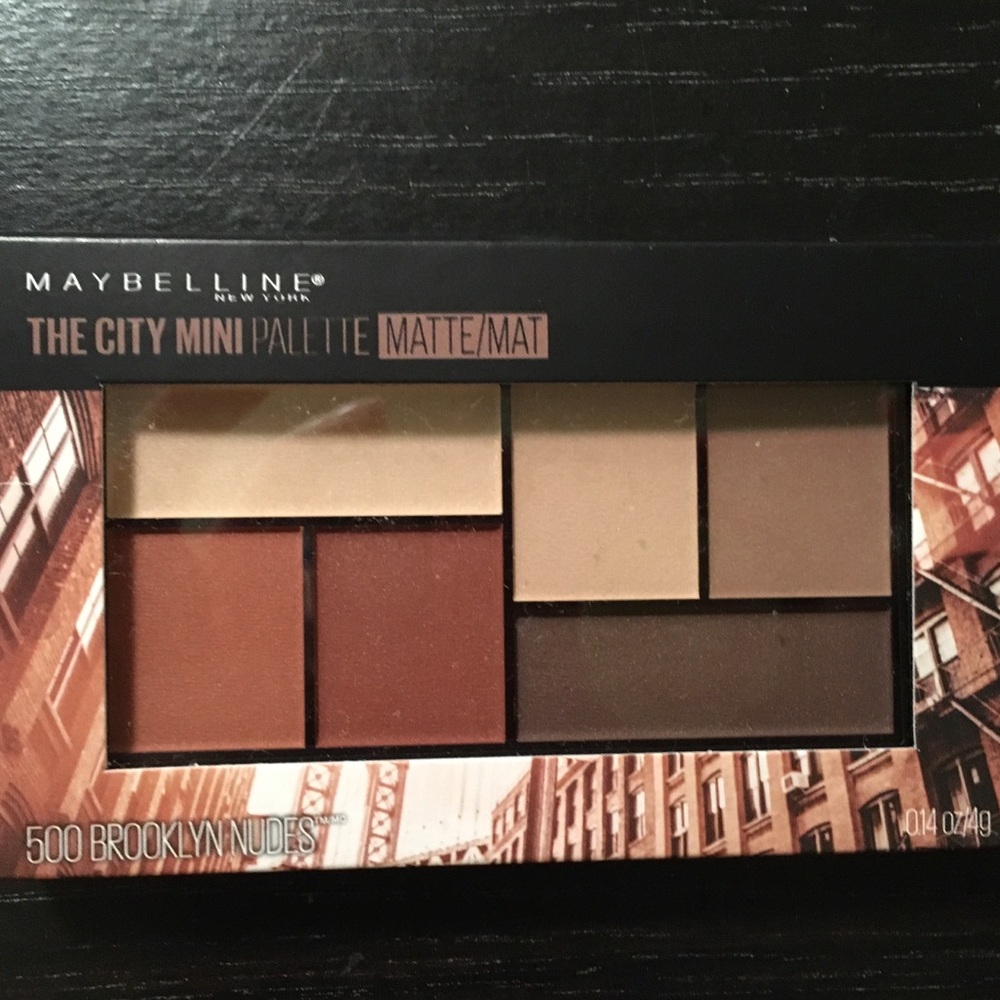 BNIB Maybelline City Mini “Brooklyn Nudes” mattes